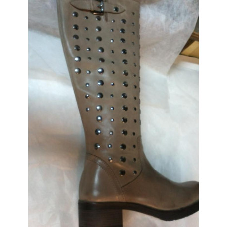 Botte femme clouté hot sale