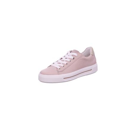 Baskets COURTYARD Sneakers lacet de ARA sportives au design tendance 27402-20 en cuir Nude Platine