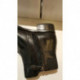 Boots ou bottine pour femme de GEOX D 6490 ST A OU D MENDI ST A en cuir noir