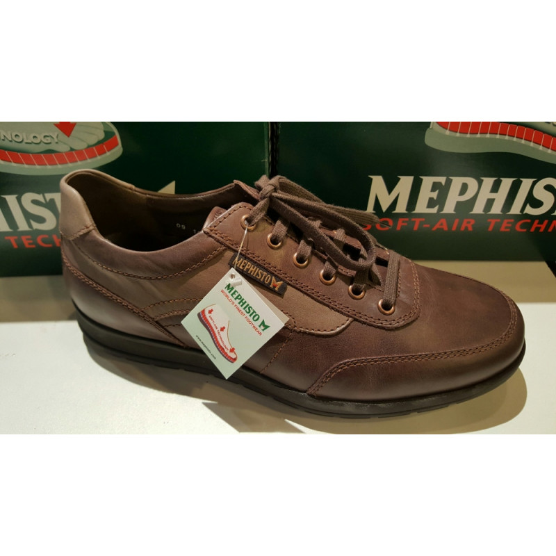 Mephisto chaussures homme Sneaker GRANT lacet bicolore confortable