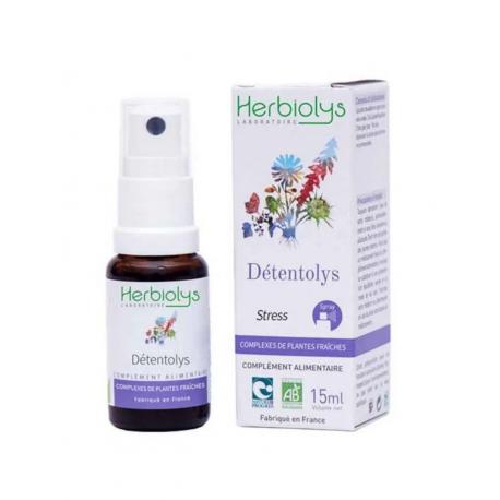 Herbiolys - Extraits de plantes fraiches Détentolys BIO - Spray 15 ml