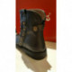 Boot's de KICKERS en cuir noir cloutés GROOVINGS mode et confortable