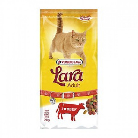 CROQUETTES CHAT LARA ADULTE BOEUF 2KG CROQUETTES CHAT LARA ADULTE BOEUF 2KG