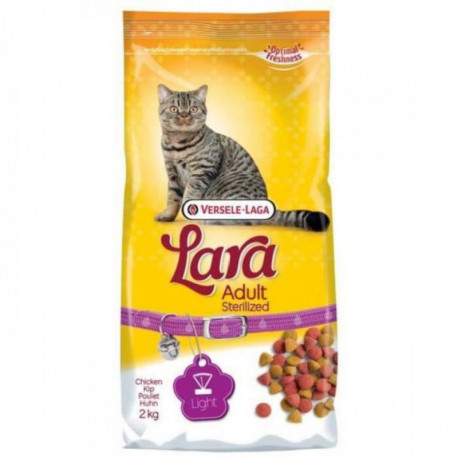 CROQUETTES CHAT LARA ADULTE STERILISE 2KG CROQUETTES CHAT LARA ADULTE STERILISE 2KG