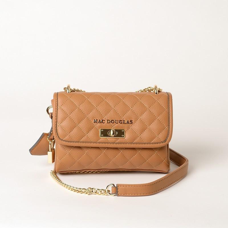 SAC BANDOULIERE TREVISE LOSANGE MAC DOUGLASS CAMEL ML20 MAROQUINERIE LIKA