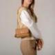 SAC BANDOULIERE TREVISE LOSANGE  MAC DOUGLASS CAMEL-ML20