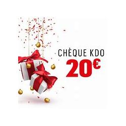 chèque KDO 20€ CHAPARAL