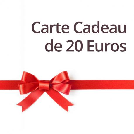 Carte cadeau 20€