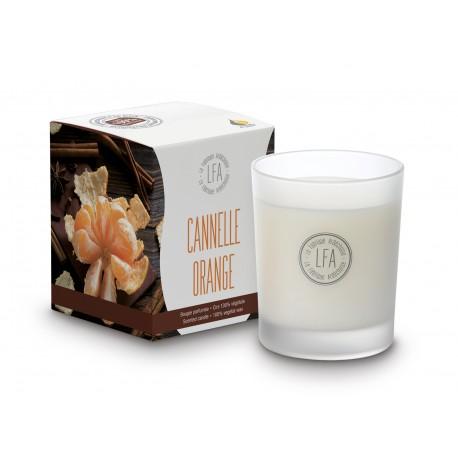 Bougie cannelle orange