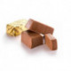 Boite rectangle marron de 286 g chocolats fourrés