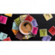 Etui de 28 carrés assortis Collection Dégustation