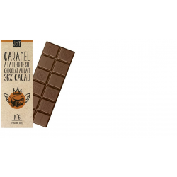 Tablette N°6 Chocolat au Lait 36% Caramel à la Fleur de Sel