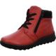 Bottines Toronto Rouge  40405-04 chaude fourrée lacet + zip semelle amovible