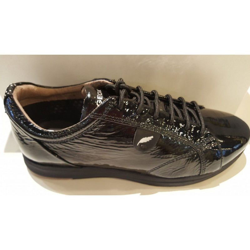 Geox vernis noir hot sale