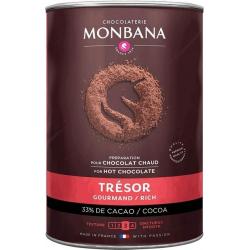 Chocolat en poudre onctueux "Trésor de Chocolat" - Boîte 1 kg