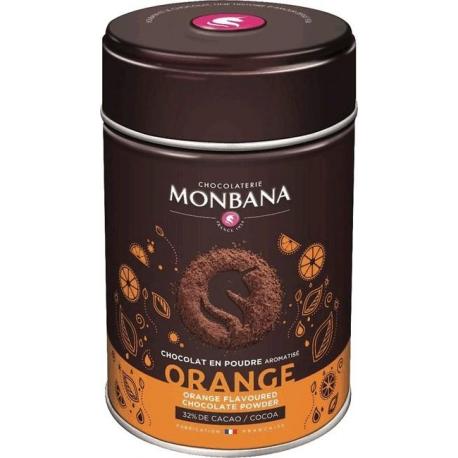 Chocolat en poudre aromatisé Orange - Boîte 250g
