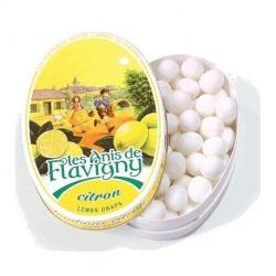Boîte ovale Anis de Flavigny - Citron 50g