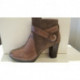 BOTTINE TALON HAUT GEOX D 746A A D INSPIRAT.PL.A cuir nubuck taupe