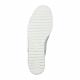 MEPHISTO JUNE Baskets Femme perf cuir Blanc zip + lacet