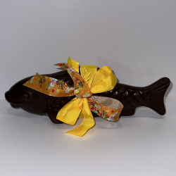 POISSON GARNI CHOCOLAT NOIR