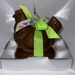 POULE GARNIE CHOCOLAT LAIT