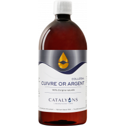 Catalyons - Cuivre Or Argent colloïdal - Oligo-élément 500 ml