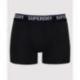 Lot de trois boxers en coton bio SUPERDRY