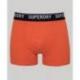 Lot de trois boxers en coton bio SUPERDRY