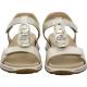 Sandales OSAKA cuir blanc 34826-75 ARA Bijoux rond coup de pied