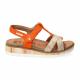 Mobils Ergonomic Mephisto Sandales Femme  MARYSOL Sable/Orange