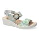 Sandales Mobils Ergonomic Mephisto Compensée Femme PHELICIA Vert Anis
