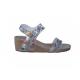 Nu pied confortable sandales femme Sandale MINOA multicolore MEPHISTO compensé