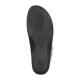 Nu pied confortable sandale femme Cuir Noir de MEPHISTPO Mobils Ergonomic GETHA cuir rouge ou Noir