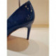 Escarpin pour femme G 8 REGINE GIULIA vernis bleu dur CAPRI CHAROL mode élégance confort talon haut 7cm