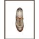 Chaussures femme à lacet + Zip TOSCANA Cuir Gold-Bronze MEPHISTO sport chic femme design semelle amovible