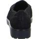 Mocassin femme confortable DALLAS 14803-01 Cuir Punti Noir compensé cuir imprimé point