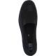 Mocassin femme confortable DALLAS 14803-01 Cuir Punti Noir compensé cuir imprimé point