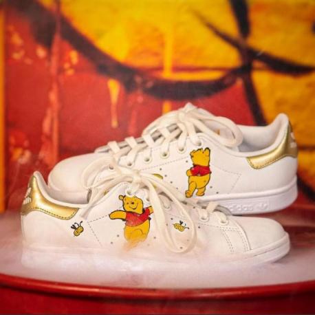 Baskets personnalisées ADIDAS Stan Smith Winnie L'Ourson