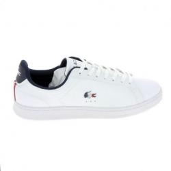 LACOSTE Carnaby Pro Blanc Bleu Rouge