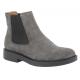 Bottines SPHERICA EC1 Cuir V.V grey GEOX D16QRC  femme Chelsea Elastique de côté semelle epaisse