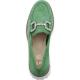 Mocassins 31-237-06 mors KENT Nubuck Grass Vert semelle blanche crantée