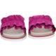 Mules KENT SPORT  Cuir Fuchsia 28121-35 froufrou plate fantaisie ARA SHOES