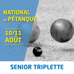 Inscription National TOP1000 Triplette Open Pétanque Puy-en-Velay 10 et 11 août 2024