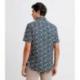 Chemise casual en coton marine IZAC