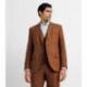 Veste ville 100% lin truffe IZAC