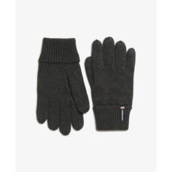 SUPERDRY Gants en maille à logo Essential