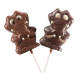 Choco'cette crocodile, lion, éléphant au chocolat au lait 25g