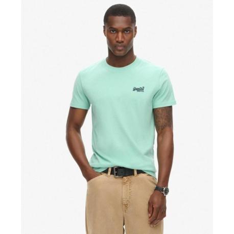 SUPERDRY T-shirt en coton bio à logo Essential