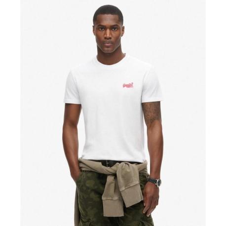 SUPERDRY T-shirt en coton bio à logo Essential