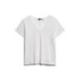 SUPERDRY T-shirt flammé à logo brodé et col V